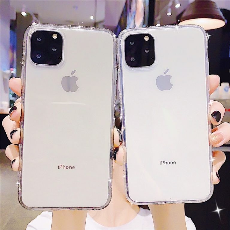 Transparent Soft Bling Diamond Case For iphone11 11 Pro Max XS