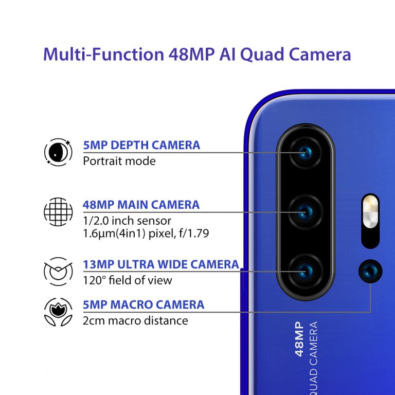 IN STOCK UMIDIGI F2 Android 10 Global Bands 6.53"FHD+6GB 128GB 48MP AI Quad Camera 32MP Selfie Helio P70 Smartphone 5150mAh NFC 2 UMIDIGI F2 Android 10 Global Bands 6.53"FHD+6GB 128GB 48MP AI Quad Camera 32MP