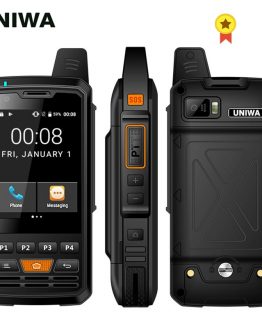 UNIWA F50 Zello PTT Walkie Talkie 2.8 inch Touch Screen 4000mAh 4G LTE Android 6.0 Smartphone Quad Core 2G 3G 4G Cellphone