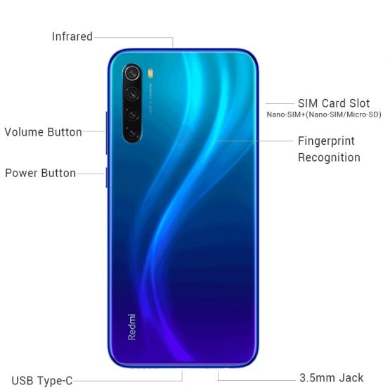 Global Original Redmi Note 8 4GB 128GB ROM Octa Core Smartphone - Image 3
