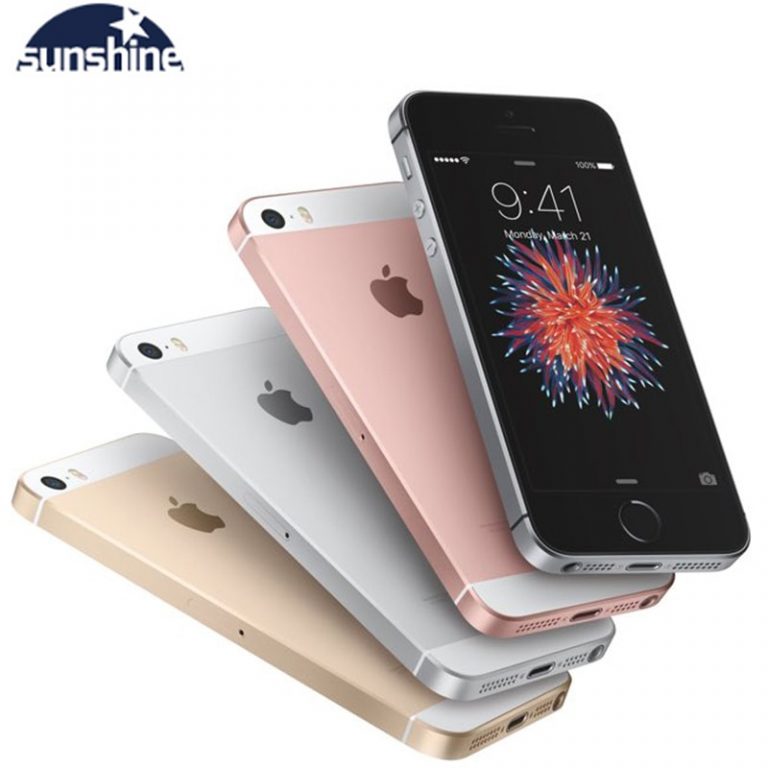 Original Unlocked Apple iPhone SE 4G LTE Mobile Phone iOS Touch ID Chip A9 Dual Core 2G RAM 16/64GB ROM 4.0"12.0MP Smartphone