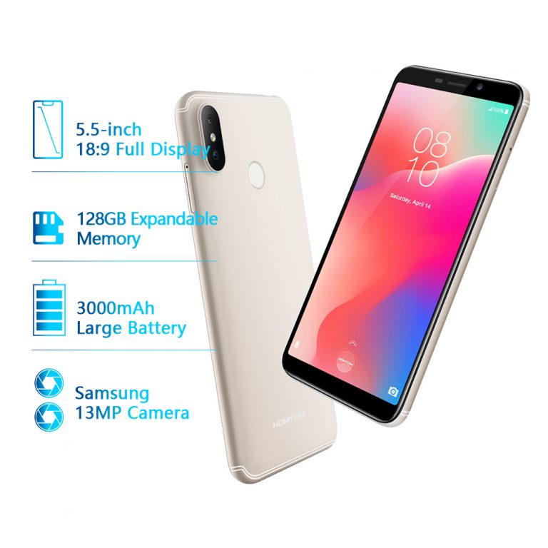 Original version HOMTOM C1 16G ROM 5.5"Mobile Phone 13MP Camera