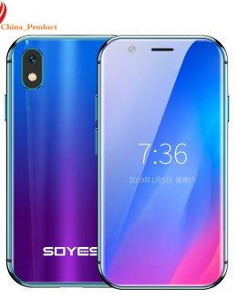 2019 Mini Smartphone SOYES XS 3'' 3GB+32GB 2GB+16B Android Face Recognion 1580mAh 4G Wifi Backup Pocket Cellphones PK 7S Melrose