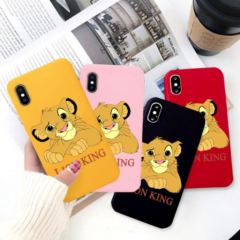 New Lion King 2019 Movie Colored Soft Silicone Phone Case for Iphone X XS XR XSMax 11 Pro Cute Cover for 6 7 8 Plus Coque Cover