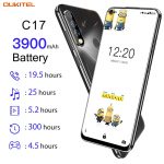 OUKITEL Android 9.0 Smartphone 6.35'' Face ID Fingerprint 4G Mobile Phone