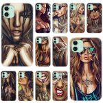 Hot Sexy Sleeve Tattoo Girl Soft Silicone Case for Apple iPhone 11 Pro XS Max X