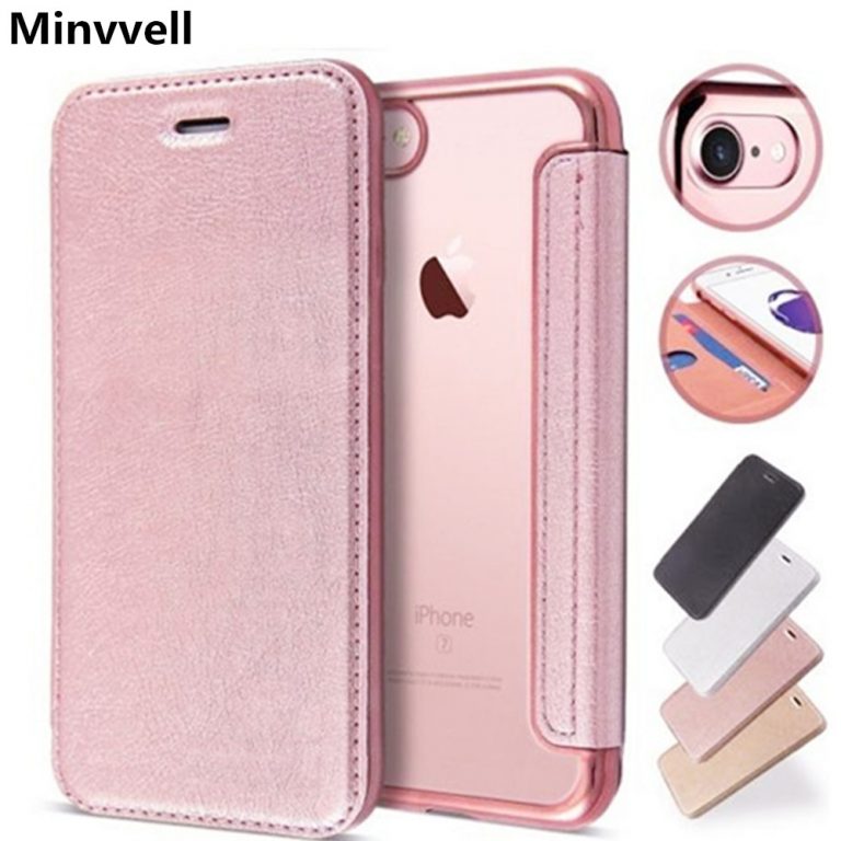 Luxury Slim Book Leather +TPU Wallet Flip Phone Case Cover For iPhone 5 5S SE 6 6S Plus 7 8 X XS XR XS MAX Card Holder Stand 1 Luxury Slim Book Leather TPU Wallet Flip Phone Case for iPhone 5 to 11 Pro Max – Card Holder, Stand & Heavy Duty Protection