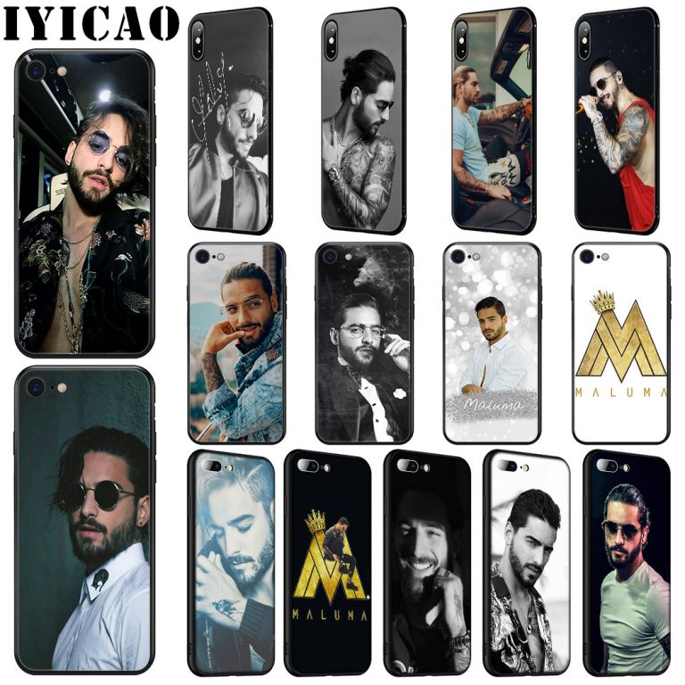 IYICAO Singer Maluma Soft Silicone Case for iPhone 11 Pro Max XR X XS Max 6