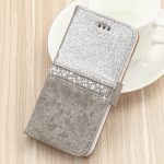 Bling Glitter Wallet Phone Case For iPhone X Xr Xs 11 Pro Max Leather Purse For Apple 6S 6 8 7 Plus 5 5S SE 360 Protective Cover