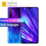 Realme Q 4GB RAM 64GB ROM Snapdragon 712 AIE Octa Core 6.4" Mobille Phone 48MP Quad Camera Smartphone VOOC 20W Fast Charger
