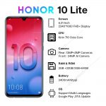 Honor 10 Lite Smartphone Kirin 710 Octa Core 6.21" 24MP Front Camera