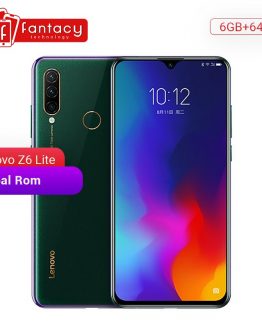 Global ROM Lenovo Z6 Lite 6GB 64GB Snapdragon 710 Octa Core Smartphone 6.3 Inch Screen Triple Camera Android 9.0 Quick Charge