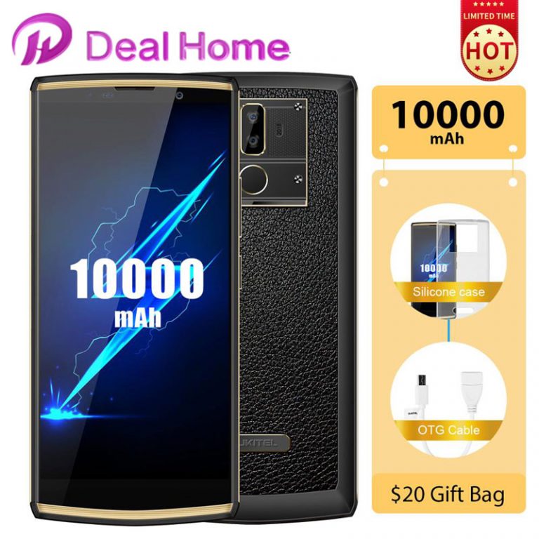 OUKITEL K7 pro 6.0" 18:9 Screen 10000mAh Battery Smartphone Android
