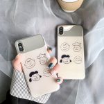 Makeup mirror Phone Cases For iPhone 11 8 7 Plus Case Soft cartoon Charlie Lucy cover For iPhone X XS 11Pro Max XR fundas