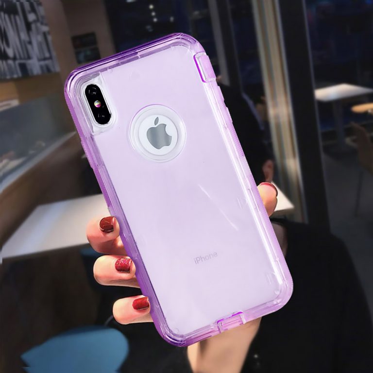Heavy Duty Armor Clear Phone Case For iPhone XR XS Max X 6 6s 7 8 Plus