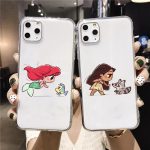 Mini Princesses Cute Mermaid Belle Snowwhite Silicone Coque Soft Phone Case