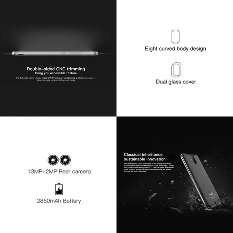 Allcall Rio X 3G Smartphone 13MP+2MP Rear Dual Camera Android
