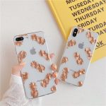 Luxury Glitter Gold Transparent Case For iPhone 11 Pro X XS Max XR