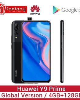 Global Version Huawei Y9 Prime 4GB 128GB Smartphone AI Triple Rear Cameras Auto Pop-Up Front Camera Cellphone