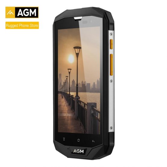 AGM A8 5"4G+64G FDD-LTE Android 7.1 Mobile Phone 2SIM IP68 Rugged Phone Quad Core 13.0MP 4050mAh NEW NFC OTG Smartphone