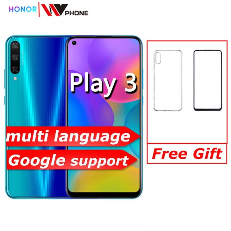 Honor play 3 Smartphone 4000mAh Battery Kirin 710F 48MP camera Android 9.0 6.39" IPS 1560X720