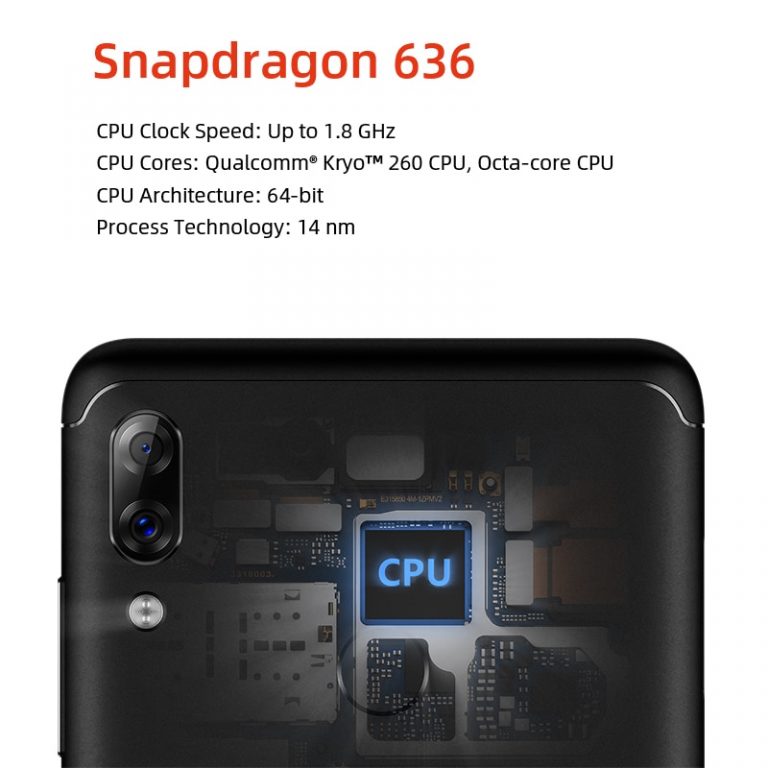 Global Version Lenovo K5 Pro 6GB 64GB Snapdragon 636 Octa Core Four Cameras 5.99 inch 18:9 4G LTE Phones 4050mAh Smartphone