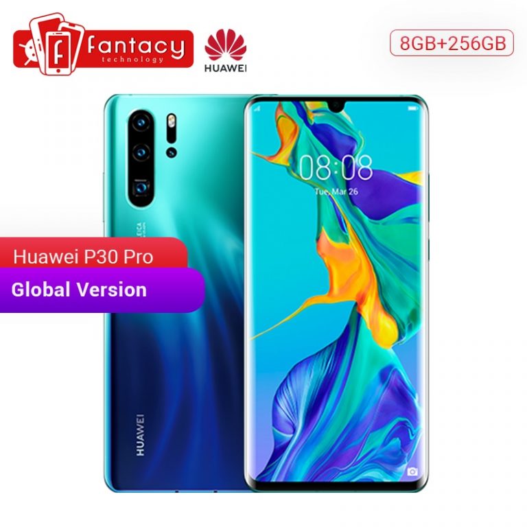Global Version Huawei P30 Pro 8GB 256GB Smartphone 5x Optical Zoom Quad