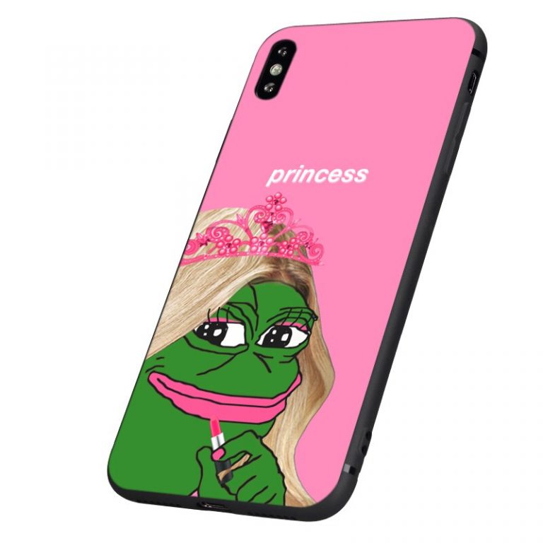 Black tpu case for iphone 5 5s se 6 6s 7 8 plus x 10 case cover for iphone XR XS 11 pro MAX case Internet Meme Smug Frog Pepe 2 Black tpu case for iphone 5 5s se 6 6s 7 8 plus x 10 case cover for iphone