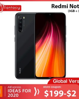 Global Version Xiaomi Redmi Note 8 3G 32G 48MP Quad Camera Smartphone Snapdragon 665 Octa Core 6.3" FHD Screen 4000mAh QC 18W