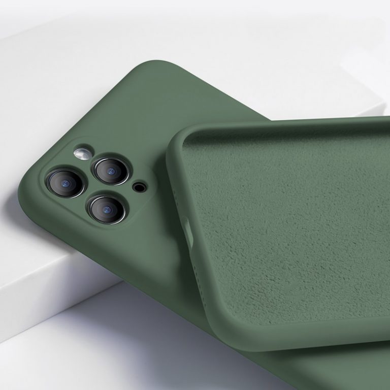 For iPhone 11 Case Liquid Silicone Matte Soft Cover For Apple iPhone 11 Pro Max Flexible Shockproof Phone Case Midnight Green 1 Midnight Green iPhone 11 Case: Ultimate Protection with Sleek Style! 📱
