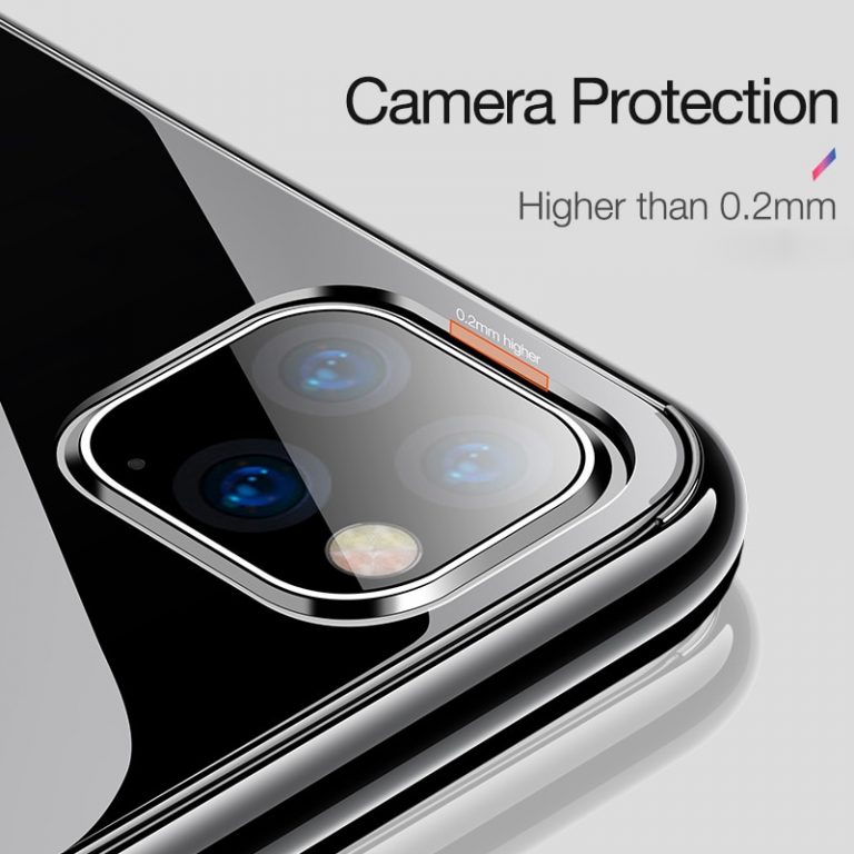 Ultra Thin Clear Silicone Phone Case For iPhone 11 Pro Max Case iphone