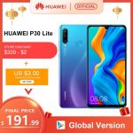 Global version Huawei P30 Lite 4GB 128GB 6.15 Smartphone Global Version inch Kirin 710 Mobile Phone Android 9.0 CellPhone