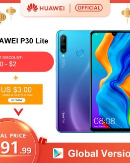 Global version Huawei P30 Lite 4GB 128GB 6.15 Smartphone Global Version inch Kirin 710 Mobile Phone Android 9.0 CellPhone