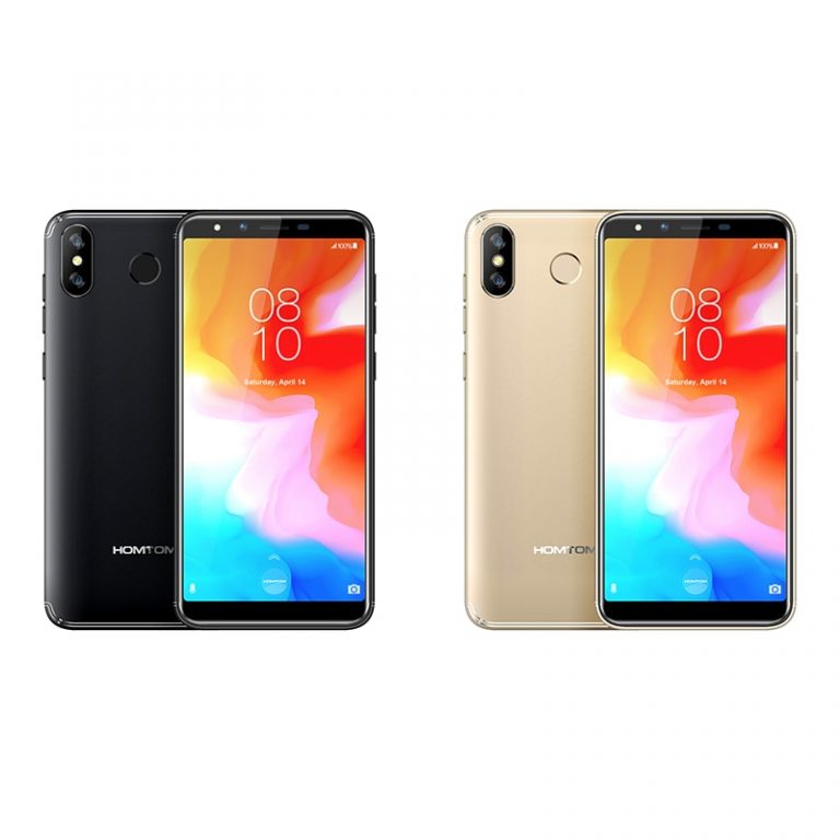 HOMTOM H5 3GB 32GB Mobile Phone 3300mAh Fast Charge Android 8.1 5.7" Face ID