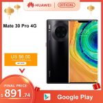 Original HUAWEI Mate 30 Pro 8GB 128GB 256GB Smartphone 40MP Triple Cameras 32MP