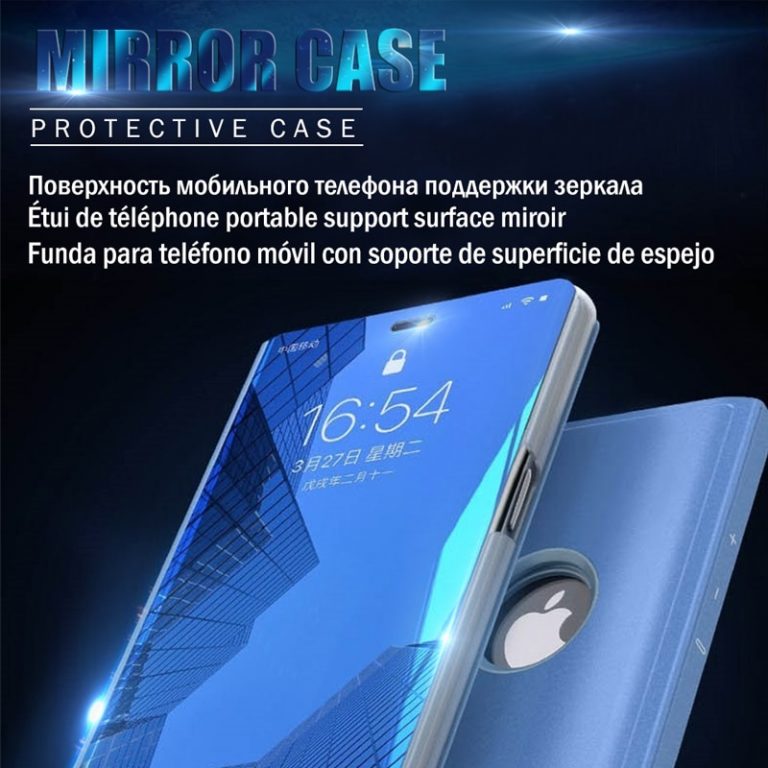 Smart Mirror Flip Phone Case For iphone 6 6s Plus 7 8 X XS XR Protective Holder Standing Case For iphone XS Max 11 Pro Cover 2 Smart Mirror Flip Phone Case For iphone 6 6s Plus 7 8 X XS XR Protective Holder