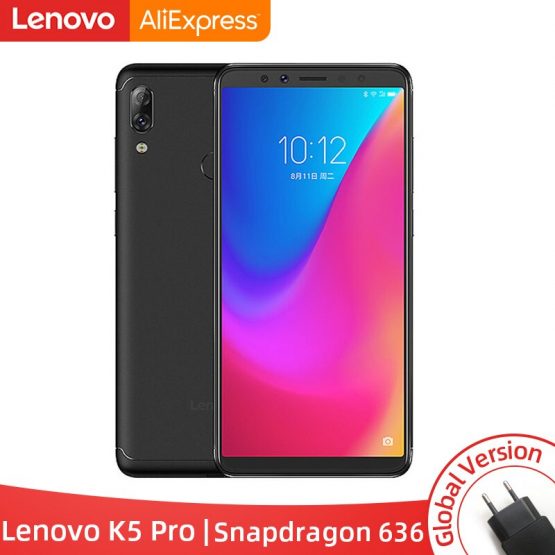 Global version Lenovo K5 Pro 4GB 64GB Snapdragon 636 Octa Core Smartphone Four Cameras 5.99 inch 4G LTE Phones