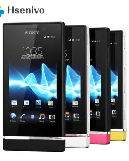 ST25 Original Unlocked Sony Xperia U Original Unlocked ST25i GSM 3.5"inch 3G 5MP GPS WIFI Android Smartphone 512 RAM 1320mah