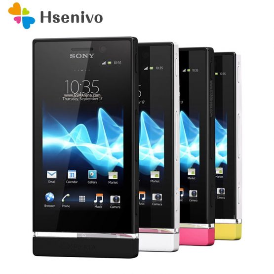 ST25 Original Unlocked Sony Xperia U Original Unlocked ST25i GSM 3.5"inch 3G 5MP GPS WIFI Android Smartphone 512 RAM 1320mah