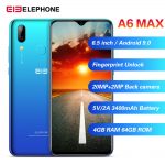 Elephone A6 Max 4G Smartphone Android 9.0 4GB RAM 64GB ROM Quad Core