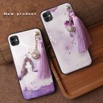 3D Relief Case for iPhone 11 Pro Max XS XR X 10S 7 8 6 6S Plus Case Emboss Tassel