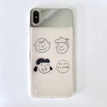 Makeup mirror Phone Cases For iPhone 11 8 7 Plus Case Soft cartoon Charlie Lucy