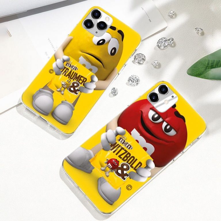 Hot M&M's Chocolate Nutella Bottle Soft Silicone Case for Apple iPhone