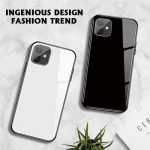 Protect in Style: Luxury Tempered Glass Phone Case for iPhone Models
