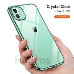 Silicone Case For iPhone 11 Transparent Soft TPU Ultra Thin Phone Case Cover