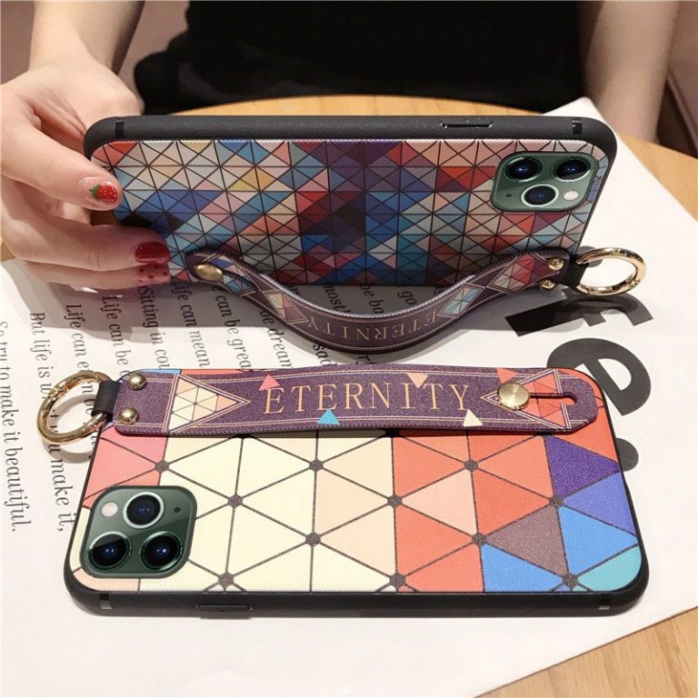 Wrist Strap Hand Band Case For iPhone 11 Pro X XS Max Case Soft Silicone