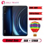 VIVO IQOO 6GB 128GB Snapdragon855 Octa Core Android9 Smartphone 12MP+13mp+2MP Camera 6.41" Full Screen NFC Cellphone