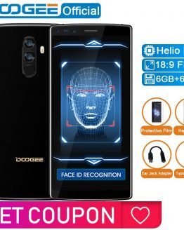 DOOGEE Mix 2 6GB RAM 64GB ROM Helio P25 Octa Core 5.99'' FHD+ Smartphone Quad Camera 16.0+13.0MP 8.0+8.0MP Android 7.1 4060mAh