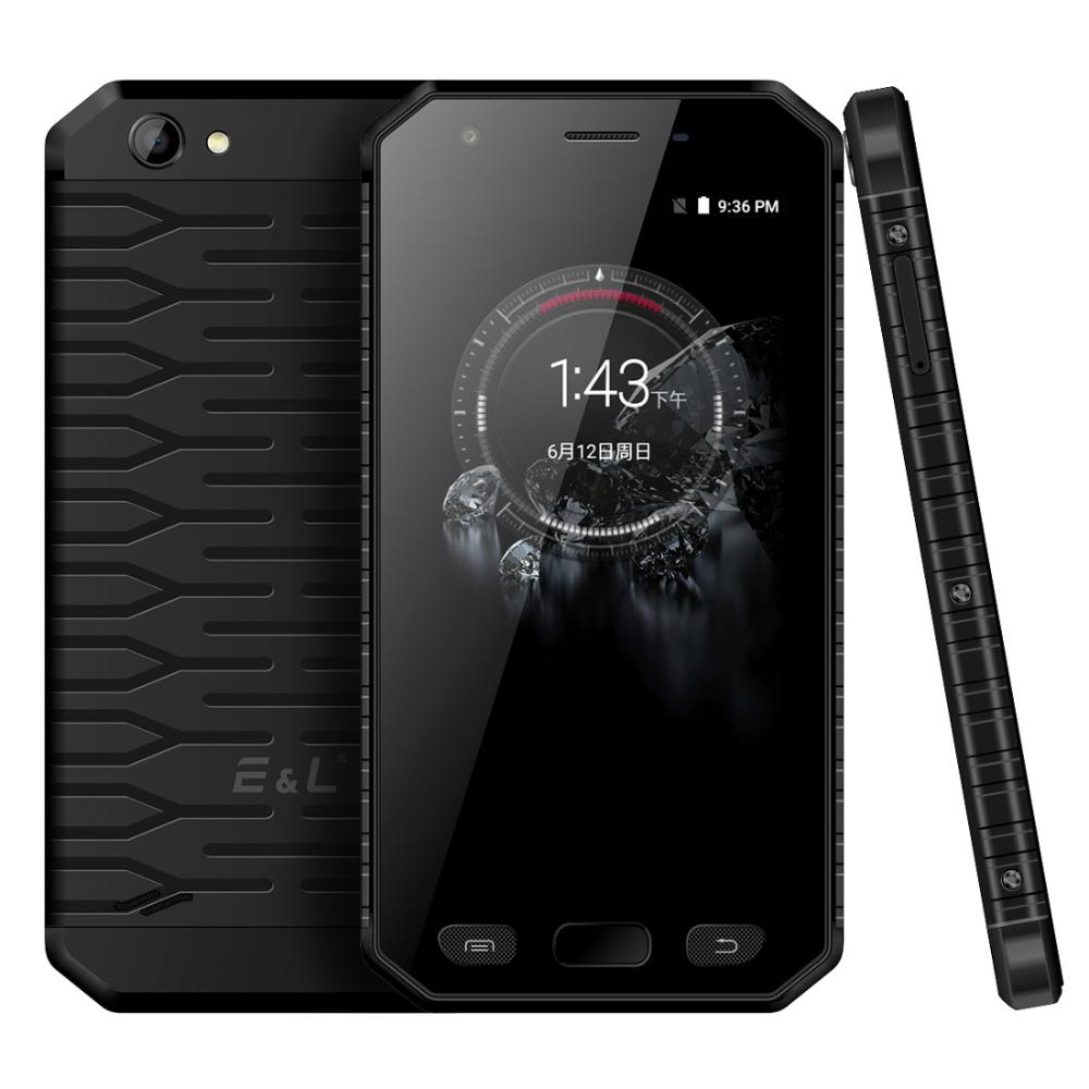 KXD E&L S30 IP68 Waterproof Rugged Phone Android 6.0 MTK6737 Quad Core 2GB RAM 16GB ROM 4.7" IPS Screen 8MP FM 4G LTE Smartphone