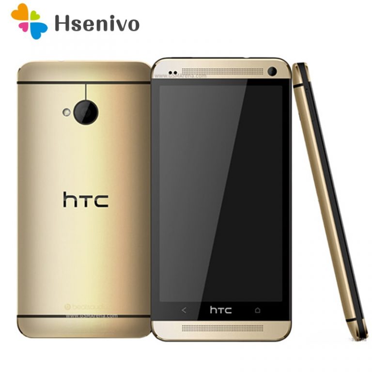 Unlocked Original Mobile Phones HTC ONE M7 2GB RAM 32GB ROM Smartphone 4.7 inch Screen Android 5.0 Quad Core Touchscreen HTC M7 1 Unlocked Original Mobile Phones HTC ONE M7 2GB RAM 32GB ROM Smartphone